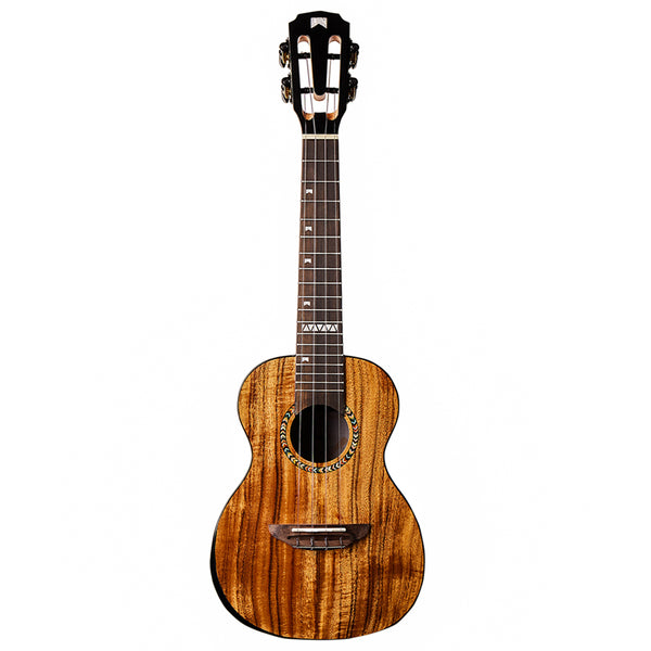 Mrmai MM-T Ukulele Tenor 26 Inch Solid Koa wood Gloss Finish with Hard Case