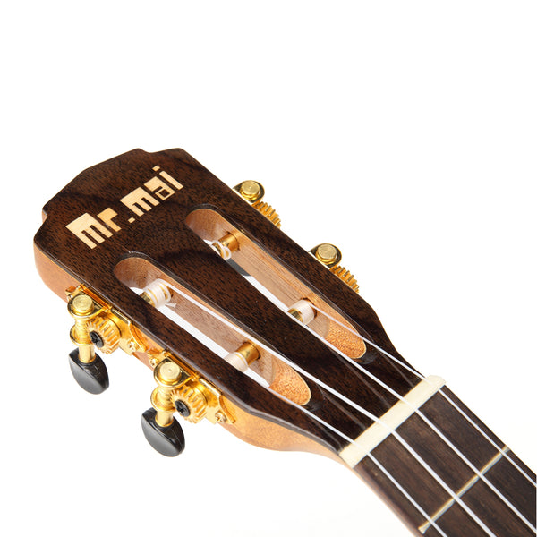 MrMai MC-30 Tenor Ukulele 26 Inch All Solid Koa wood Gloss Finish With Hard Case
