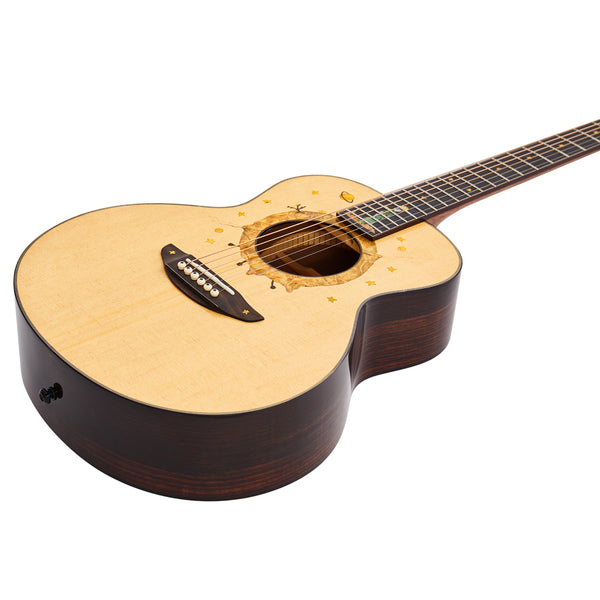 « le petit prince » 36 inches Travel Guitar B612 Gloss Finish with Bag