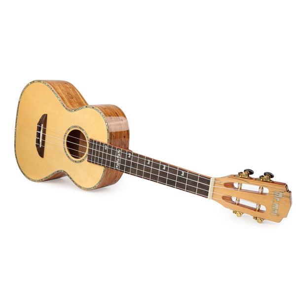 MrMai MR-T Tenor Ukulele 26 inch Solid Spruce Ukulele with Gig bag Gloss Finish Free shipping