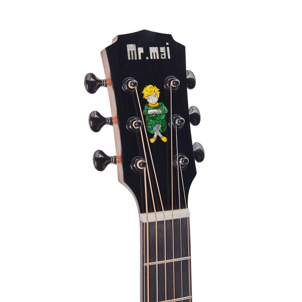 [New]« le petit prince » 36 inches Travel Guitar B612 Gloss Finish with Bag