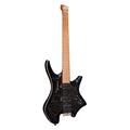 Toreator PJ-22 Electric Guitar with Black Cylindrical Bridge, Black Glossy Double Pickups