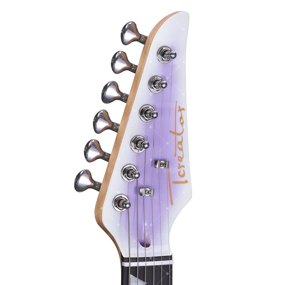 TCREATOR LF-40 Electric Guitar: Classic “C” Neck, 5 - Way Tone Shaping | Perfect for Rock & Pop