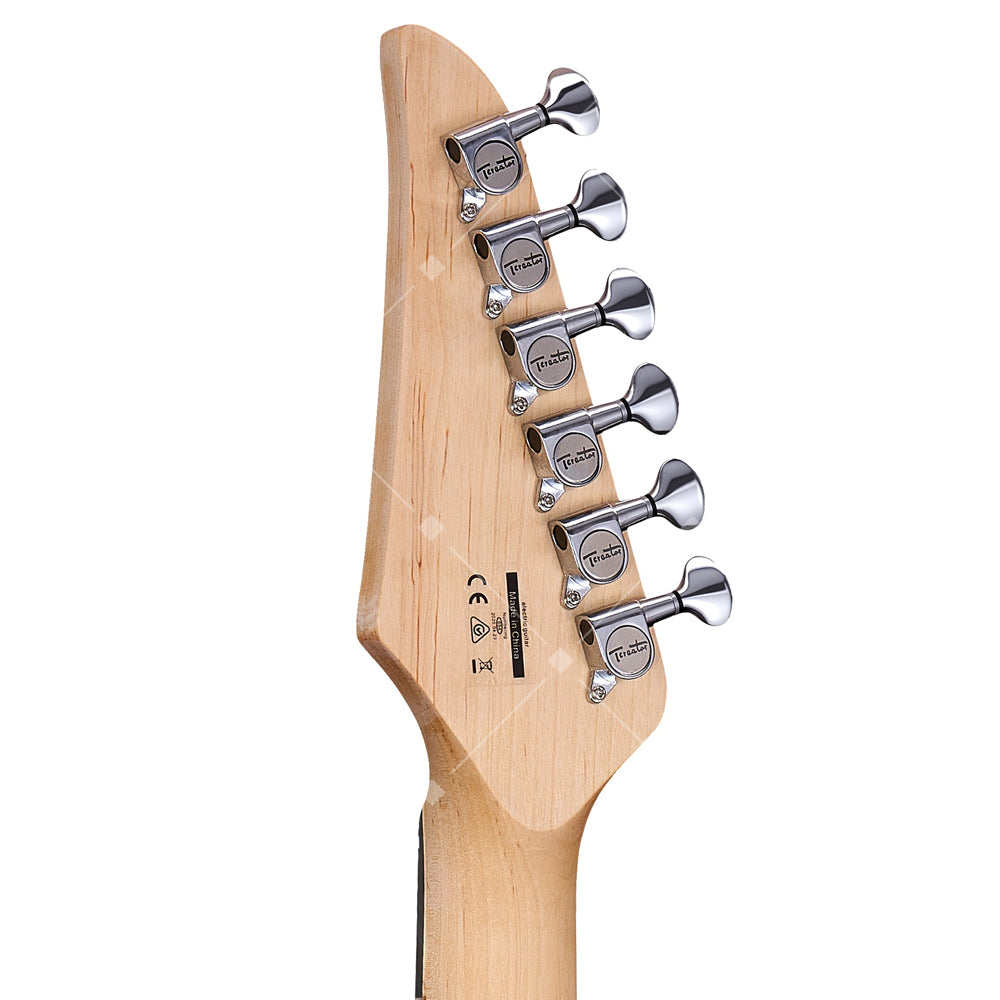 TCREATOR LF-40 Electric Guitar: Classic “C” Neck, 5 - Way Tone Shaping | Perfect for Rock & Pop