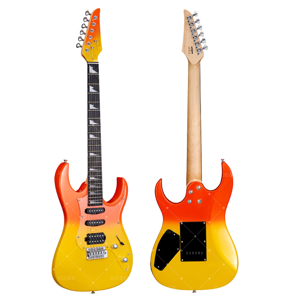 TCREATOR LF-40 Electric Guitar: Classic “C” Neck, 5 - Way Tone Shaping | Perfect for Rock & Pop