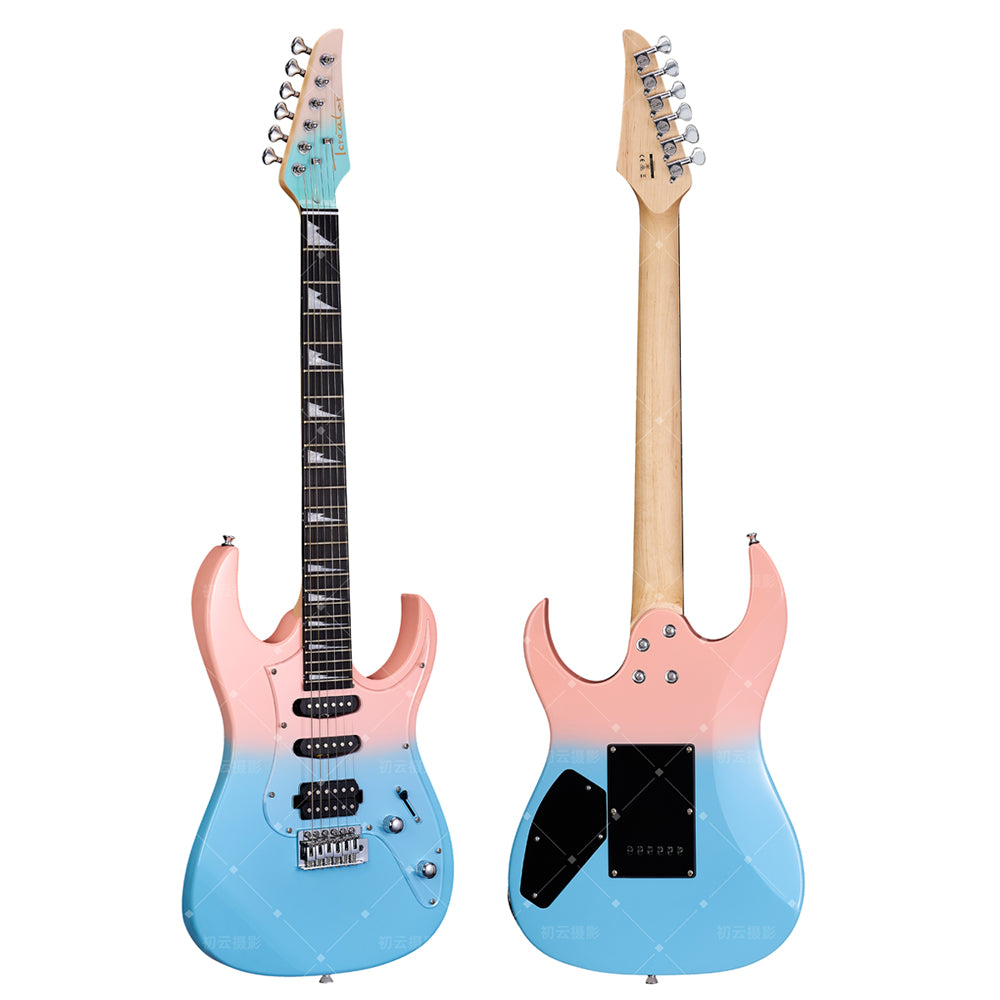 TCREATOR LF-40 Electric Guitar: Classic “C” Neck, 5 - Way Tone Shaping | Perfect for Rock & Pop