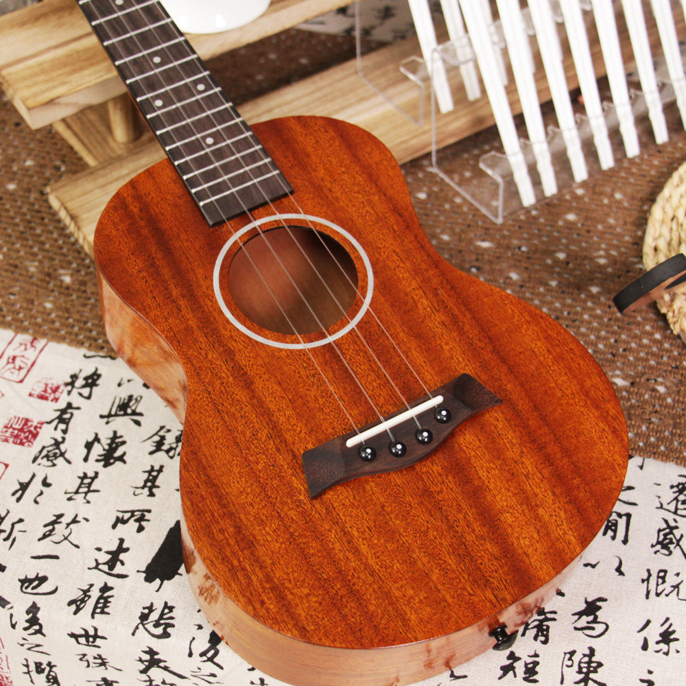[New]MrMai M2 Concert/Tenor Solid Mahogany Ukulele Gloss Finish with Bag