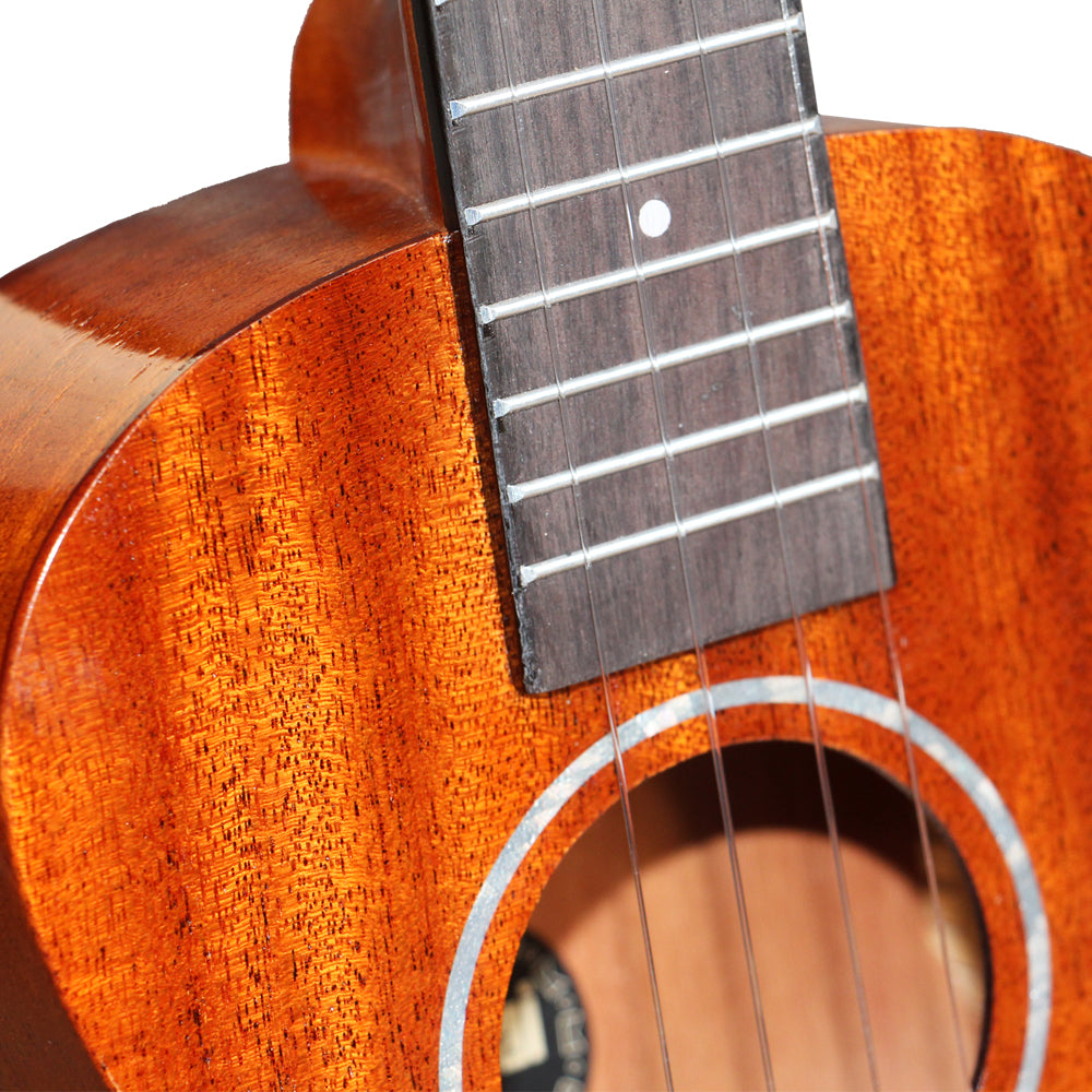 [New]MrMai M2 Concert/Tenor Solid Mahogany Ukulele Gloss Finish with Bag