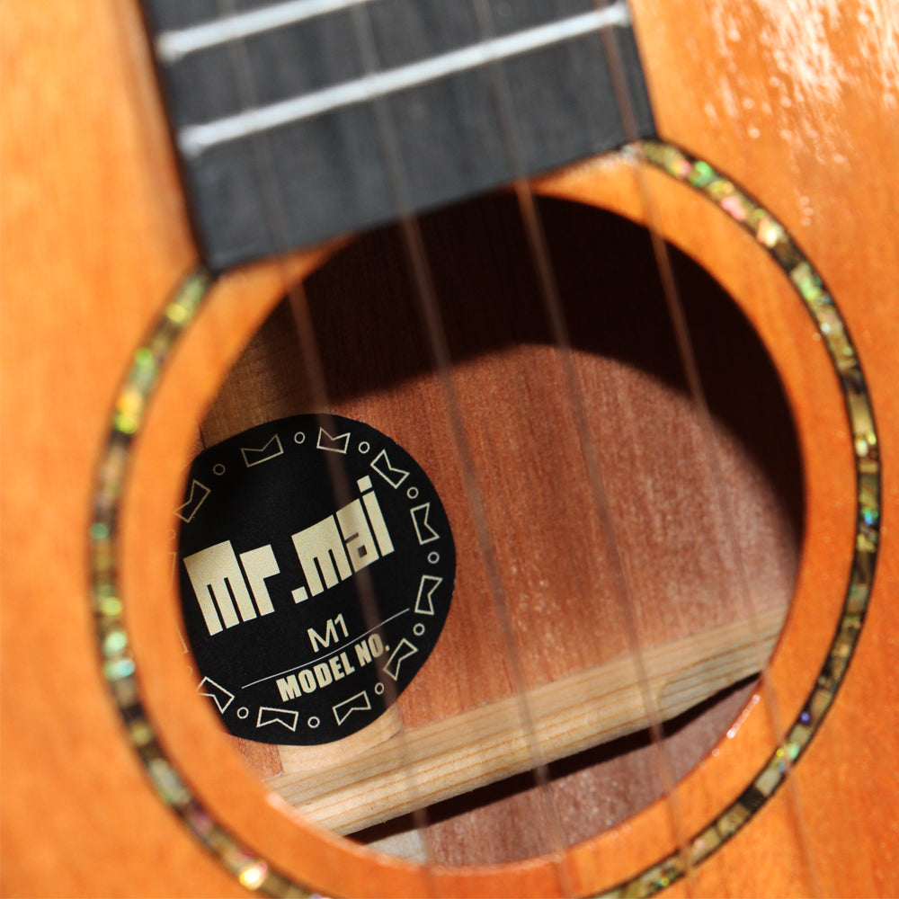 [New]MrMai M1 Concert/Tenor ALL Solid Mahogany Ukulele Gloss Finish with Bag