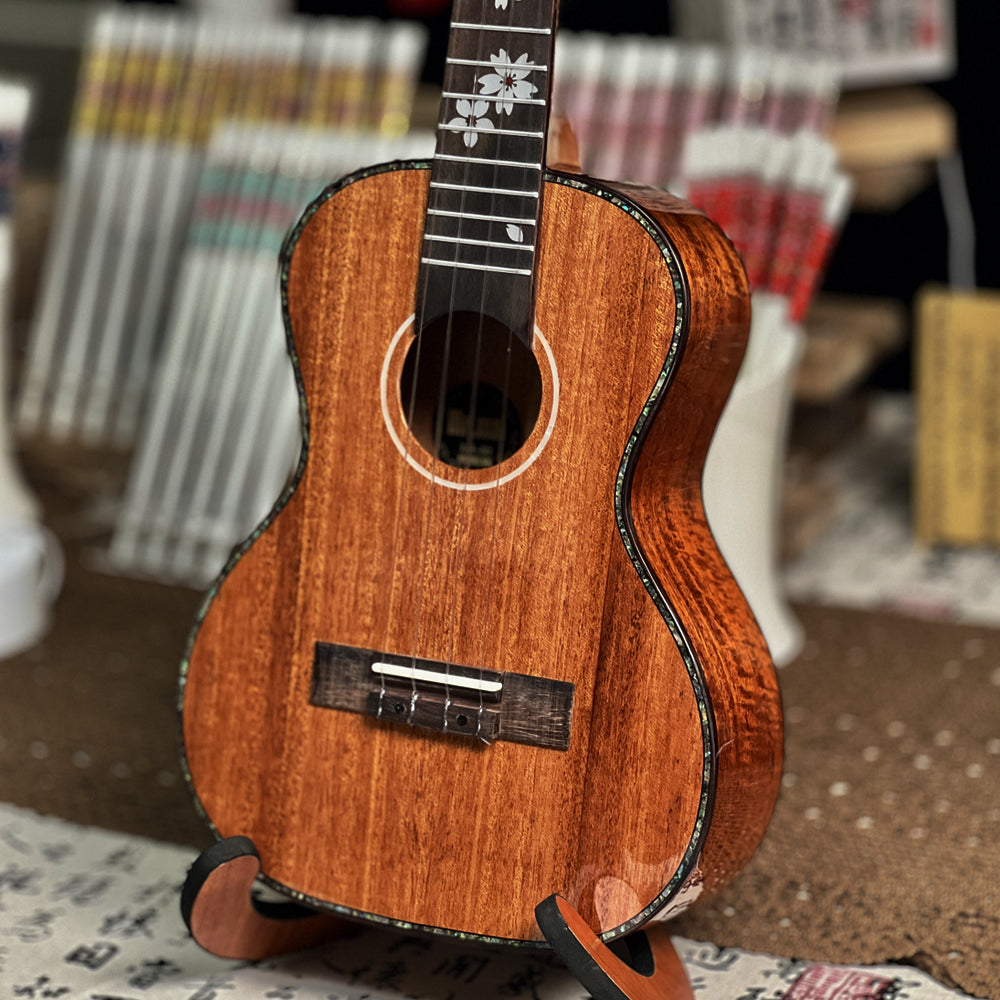 [New]MrMai MA80 Concert/Tenor All Solid Mahogany Ukulele Gloss Finish with Bag