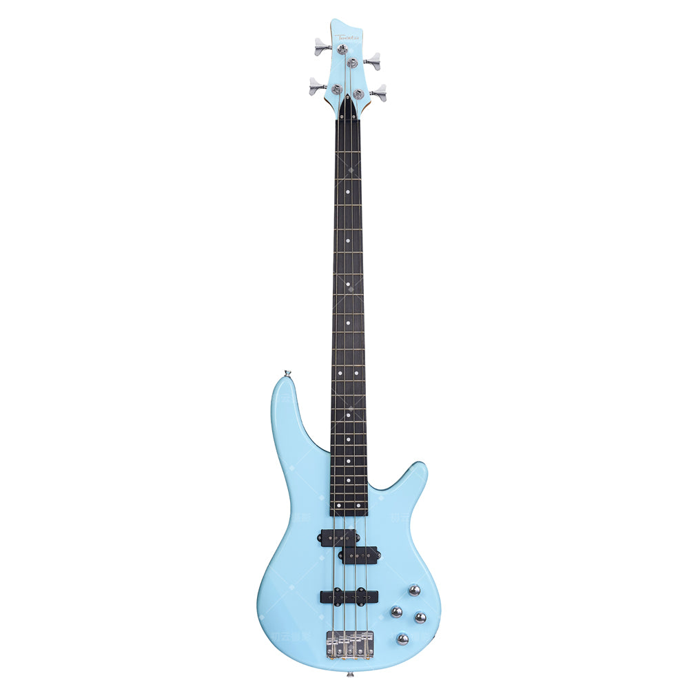 Toreator PJ-22 Bass Guitar with Techwood Fingerboard, 4-String Chrome Bridge & Black Matte Pickup