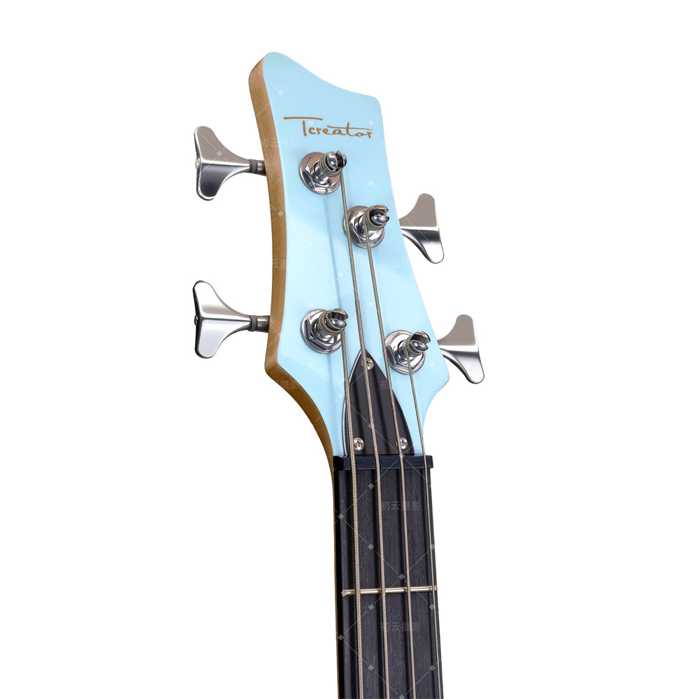 Toreator PJ-22 Bass Guitar with Techwood Fingerboard, 4-String Chrome Bridge & Black Matte Pickup