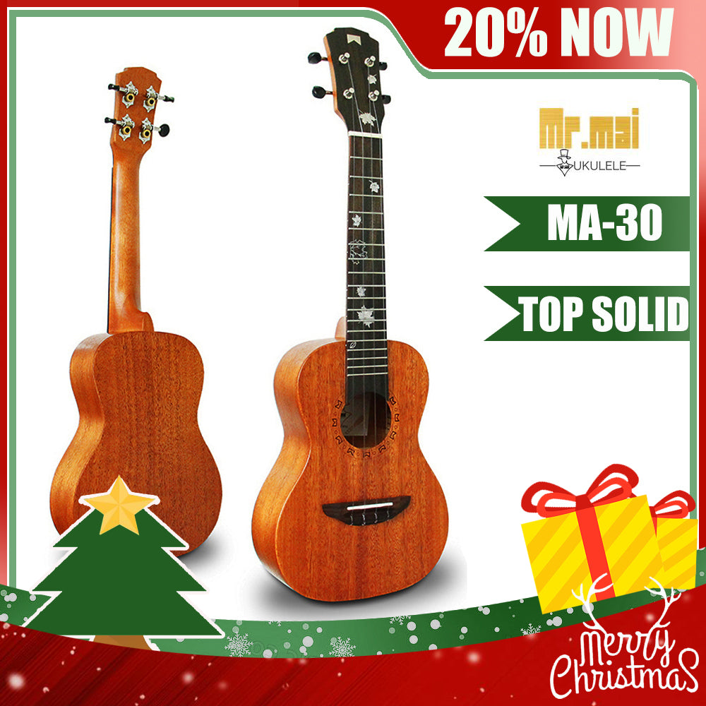 Mr mai MA-30 Ukulele Concert 23 Inch Solid Mahogany wood Small Guitar With Bag