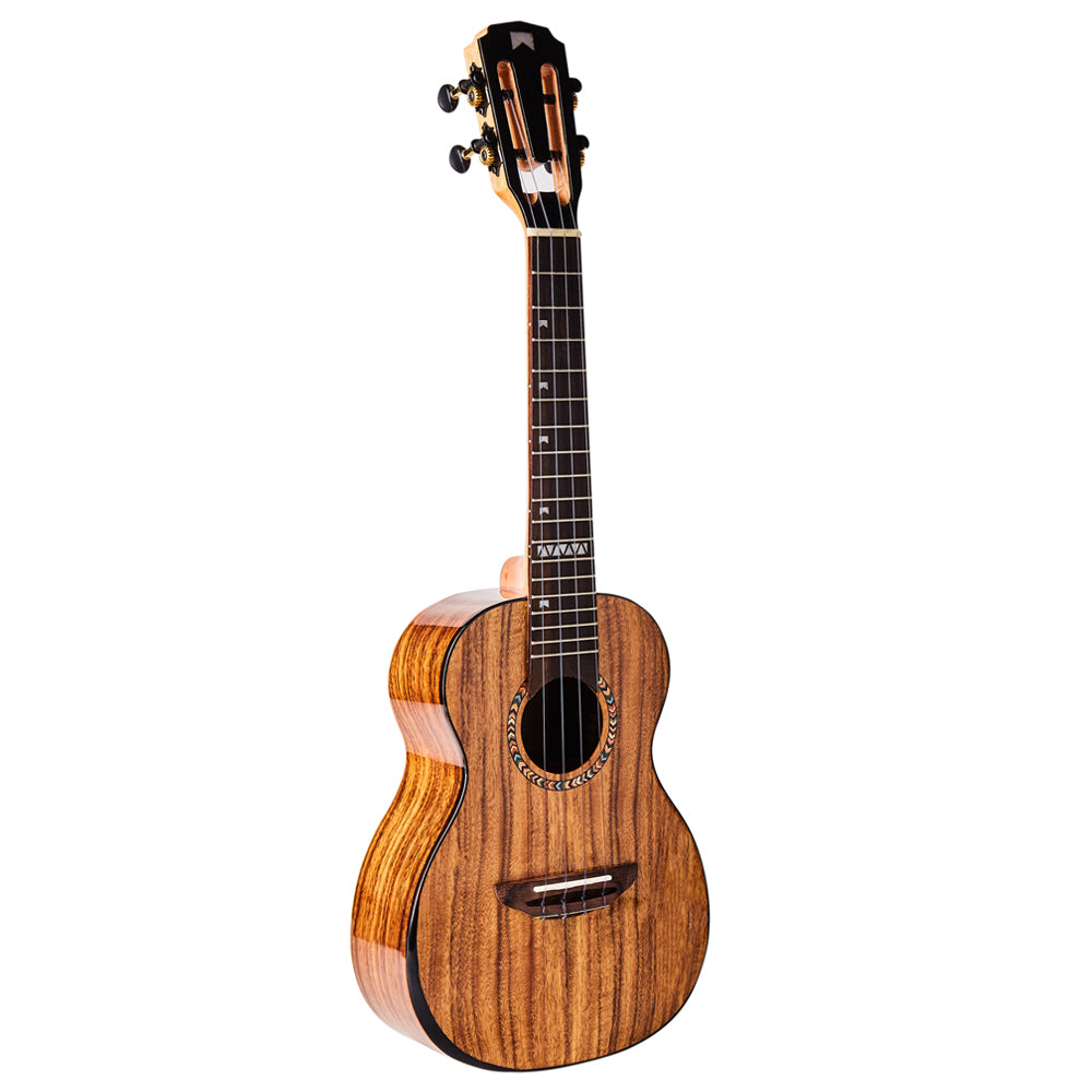 Mrmai MM-T Ukulele Tenor 26 Inch Solid Koa wood Gloss Finish with Hard Case