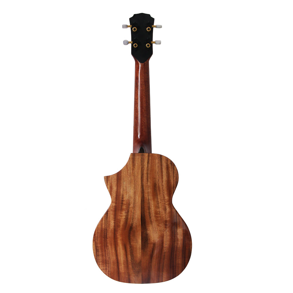 MrMai Ukulele MT-60 Tenor Solid Koawood Handcraft 4 Strings guitar Gloss Finish With Hardcase