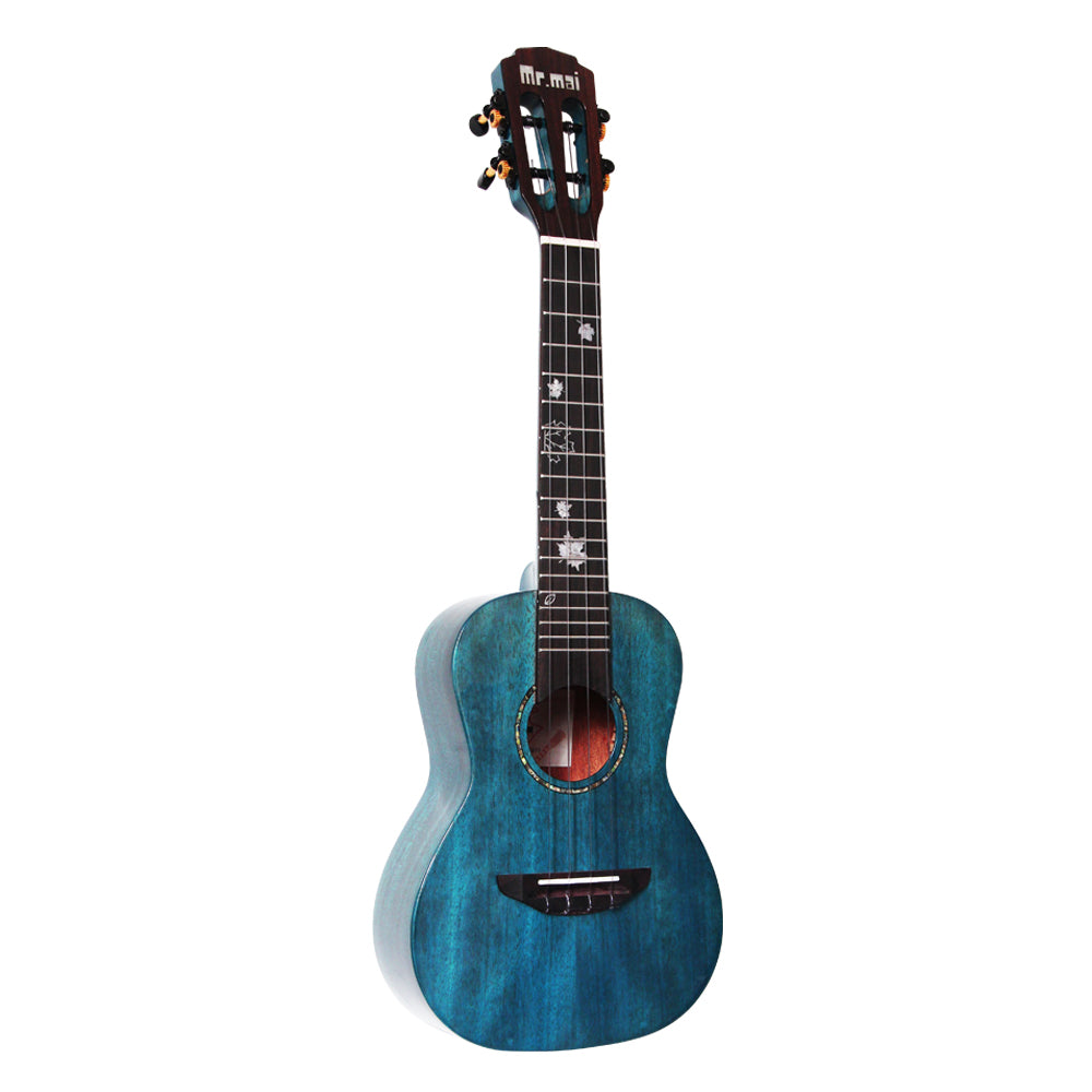 MrMai MA-60 Concert Ukulele 23 Inch Solid Mahogany wood Gloss Finish with Gig Bag