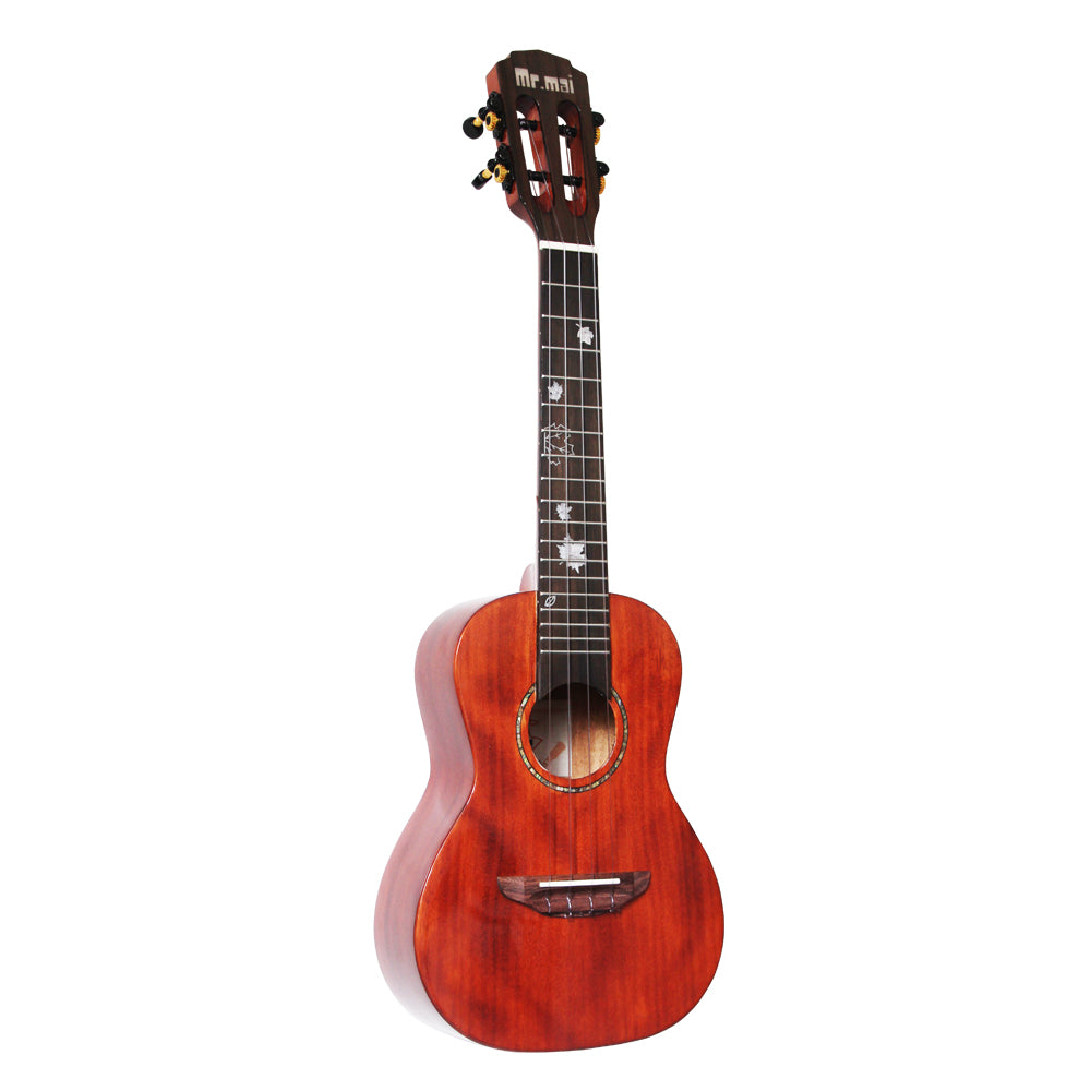 MrMai MA-60 Concert Ukulele 23 Inch Solid Mahogany wood Gloss Finish with Gig Bag