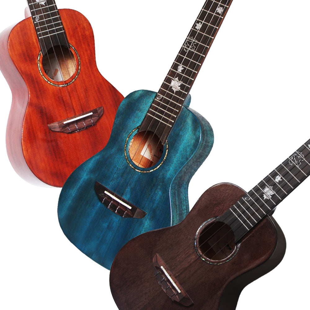 MrMai MA-60 Concert Ukulele 23 Inch Solid Mahogany wood Gloss Finish with Gig Bag