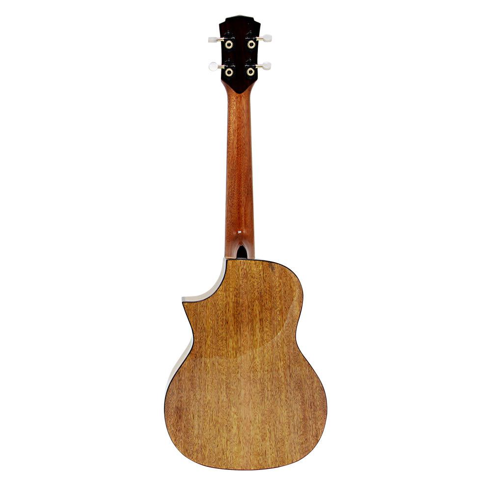 Mrmai Mermaid Ukulele Tenor Solid Mango wood Handcraft 4 Strings Gloss Finish with Hard Case