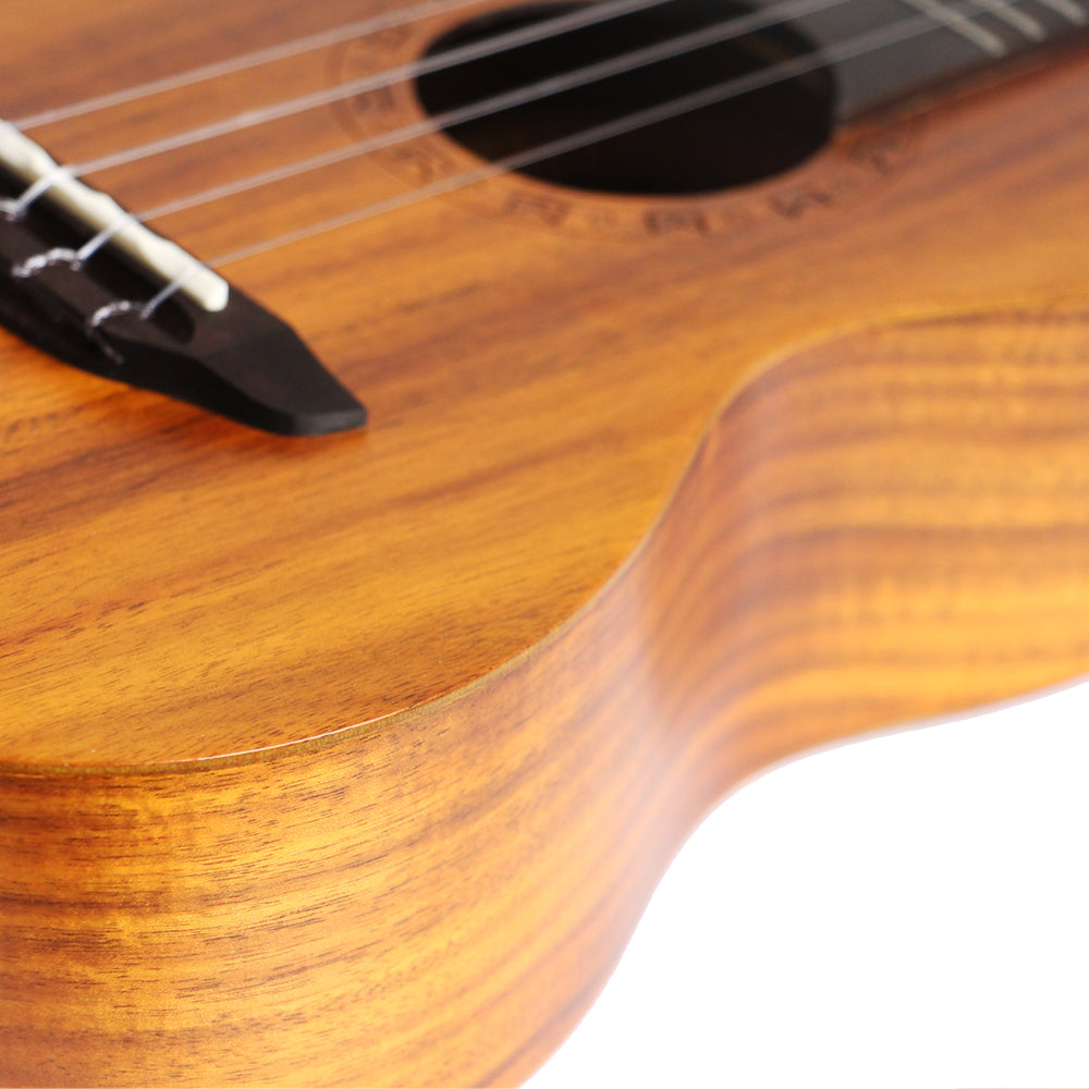Mrmai MMA Ukulele Concert 23 Inch Ukulele Koa wood with Gig Bag,straps,capo
