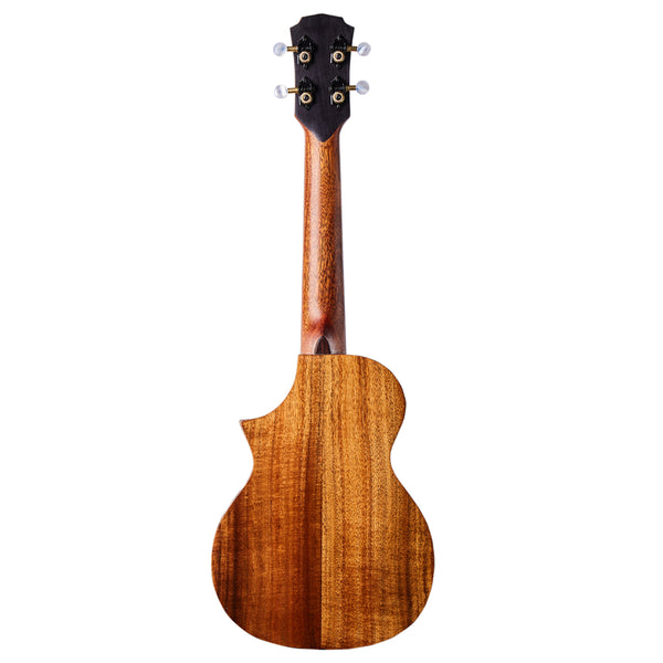 MrMai MC-60 Ukulele Concert Solid Koawood Handcraft 4 Strings guitar Gloss Finish With Hardcase