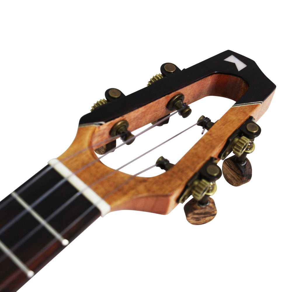 Mrmai MM-80 Concert Ukulele 23 Inch Solid Koawood with Hard Case