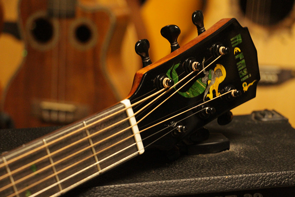 [New]Mermaid Guitar 36 inches Travel Guitar Gloss Finish with Bag