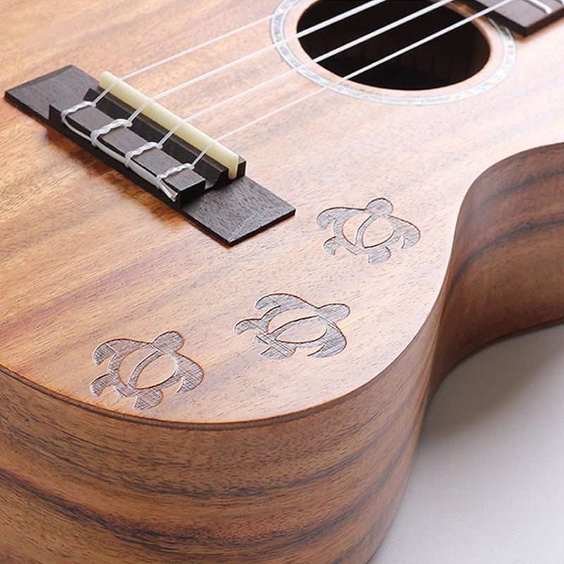 Soprano/Concert/Tenor Ukulele 21/23/26 Inch Acacia wood With Bag,tuner,strap,capo