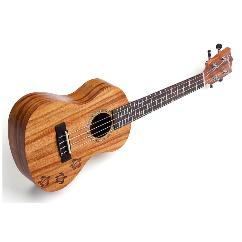 Soprano/Concert/Tenor Ukulele 21/23/26 Inch Acacia wood With Bag,tuner,strap,capo