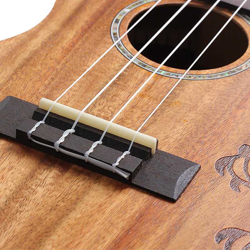 Soprano/Concert/Tenor Ukulele 21/23/26 Inch Acacia wood With Bag,tuner,strap,capo