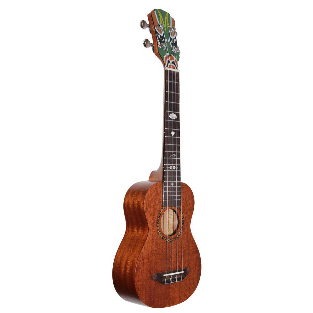 [Special Offer Now]Mrmai AA2S Soprano Ukulele 21 Inch Mahogany wood for Beginner Free Shipping