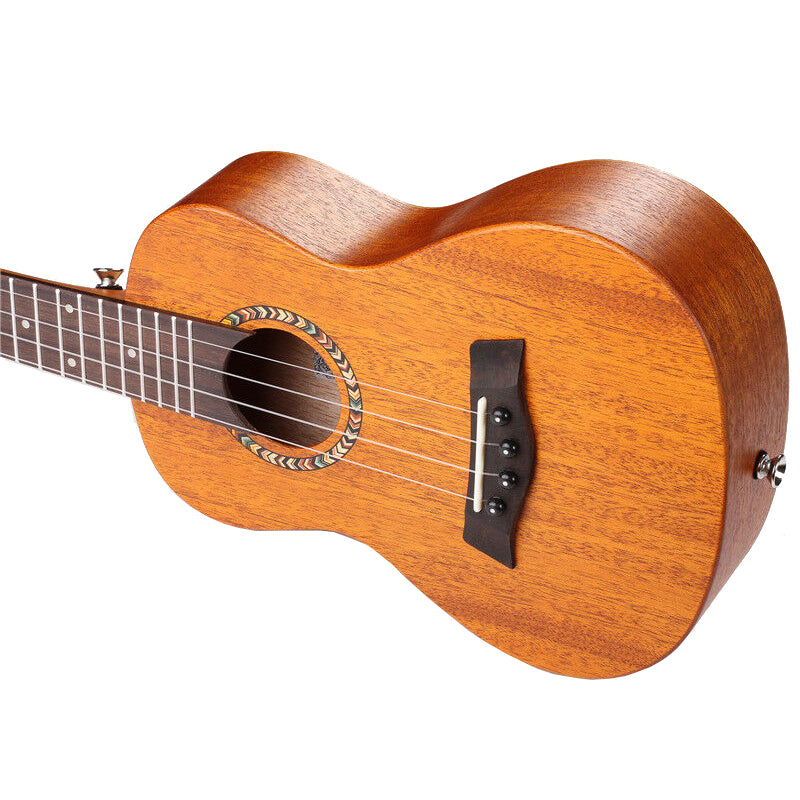 Concert/Tenor Colorful Ukulele 23/26 Inch Solid Mahogany With Bag,tuner,strap,capo