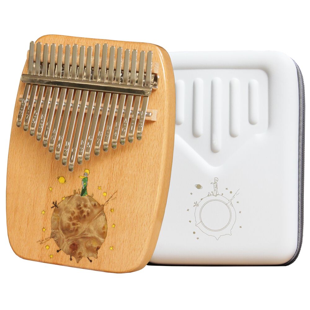 MrMai TheLittlePrince Kalimba Thumb Piano 17 Keys, Portable Mbira Finger Piano Gifts for Kids and Adults Beginners Professional