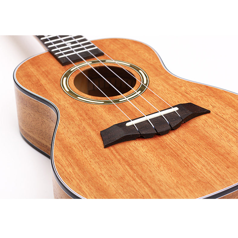 Concert/Tenor Ukulele  23/26 Inch Solid Mahogany With Bag,tuner,strap,capo