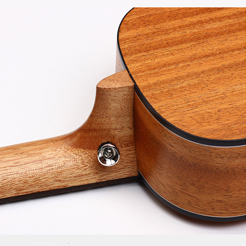 Concert/Tenor Ukulele  23/26 Inch Solid Mahogany With Bag,tuner,strap,capo