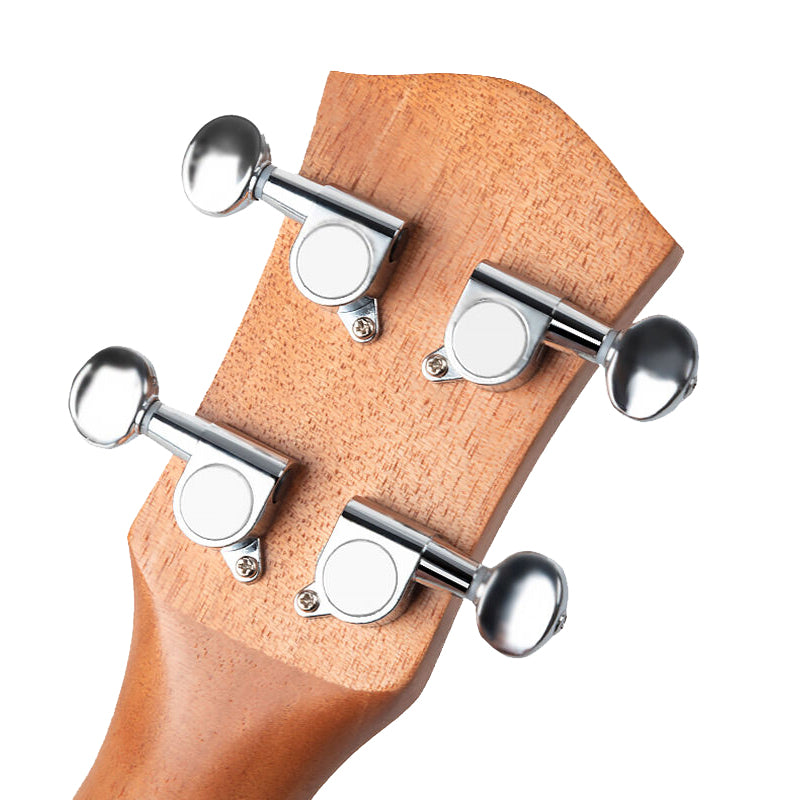 Concert/Tenor Colorful Ukulele 23/26 Inch Solid Mahogany With Bag,tuner,strap,capo