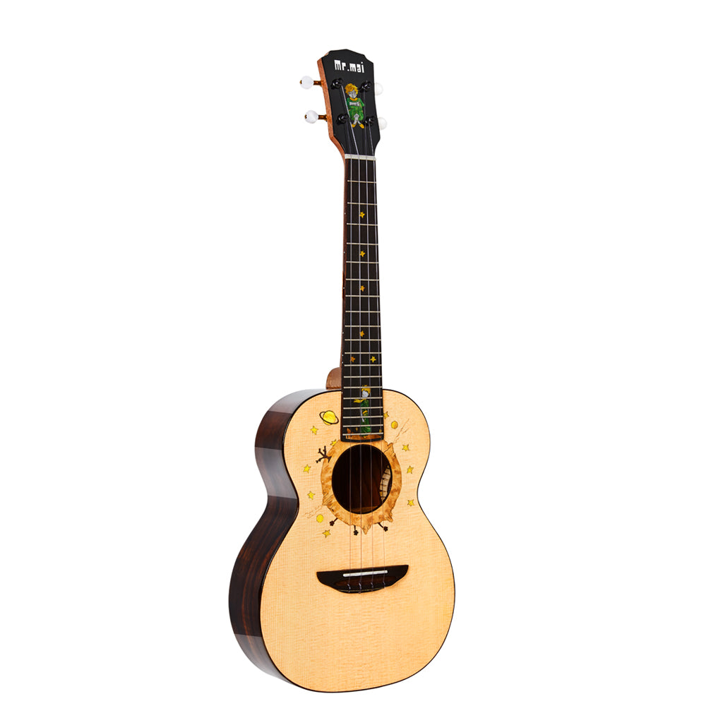 [New]« le petit prince » Ukulele Concert/Tenor Gloss Finish with Hard Case