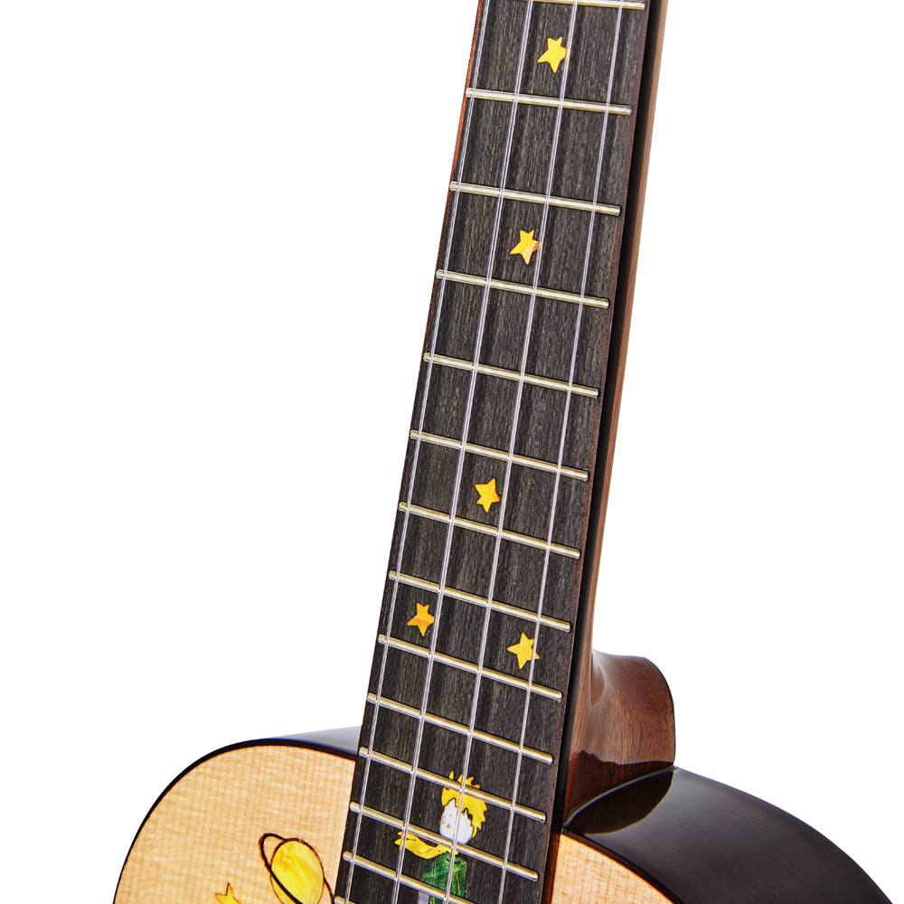 [New]« le petit prince » Ukulele Concert/Tenor Gloss Finish with Hard Case